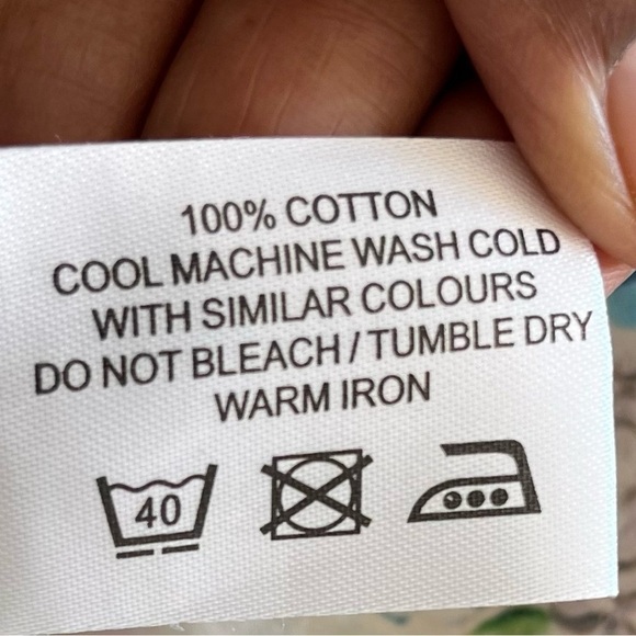 Meadows Heather Floral Cotton Frilly Ruffles Top Size 10 - Picture 13 of 15